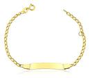 Pulseira Infantil Ouro 18k Chapinha Adicionar aos favoritos